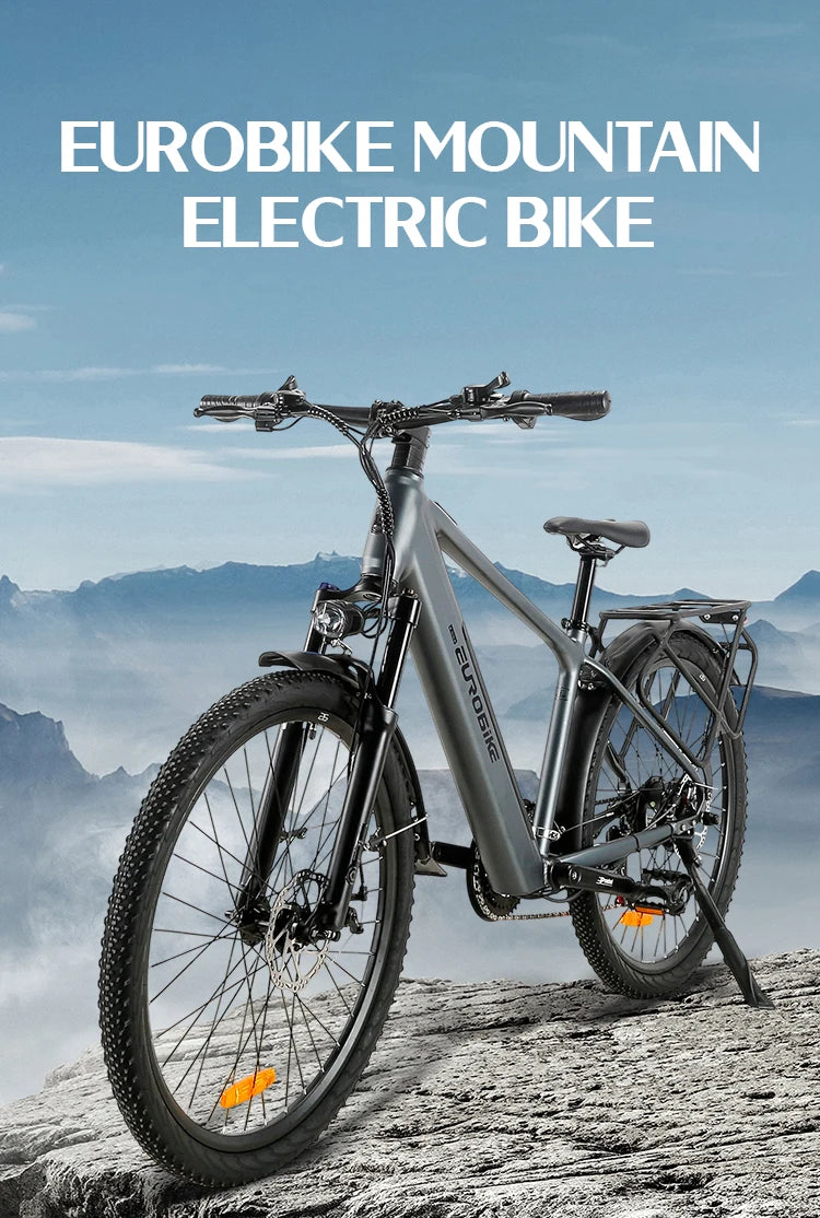 Electric Bike 400W Motor 48V15AH Removable Lithium Battery Electric Bicycle 26inch 21speed Adult Mountain Off-road Ebike