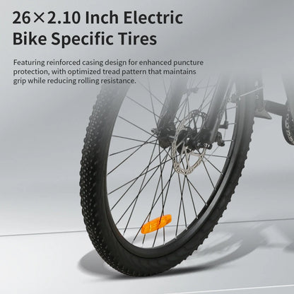 Electric Bike 400W Motor 48V15AH Removable Lithium Battery Electric Bicycle 26inch 21speed Adult Mountain Off-road Ebike