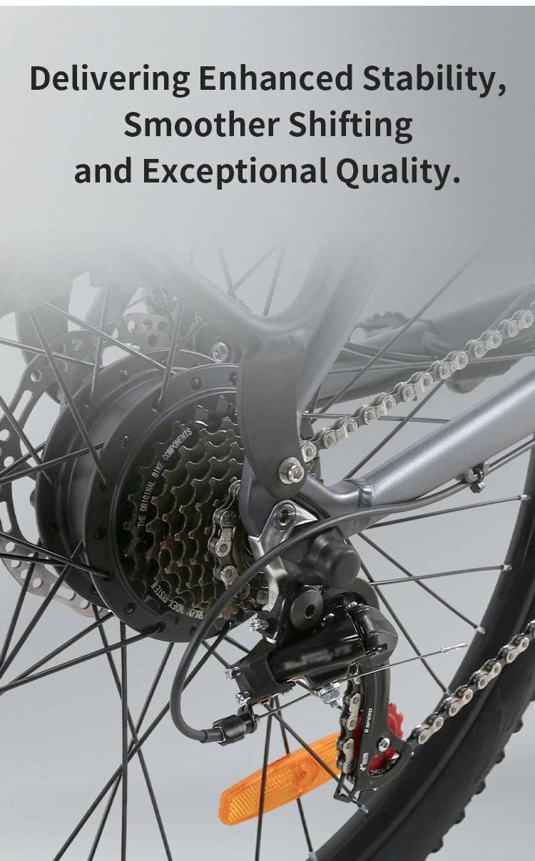 Electric Bike 400W Motor 48V15AH Removable Lithium Battery Electric Bicycle 26inch 21speed Adult Mountain Off-road Ebike