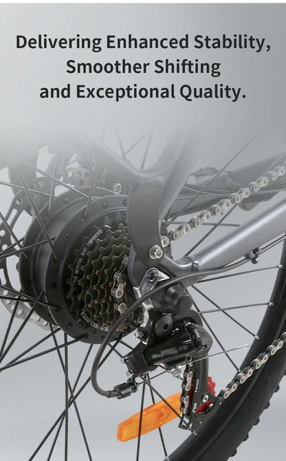 Electric Bike 400W Motor 48V15AH Removable Lithium Battery Electric Bicycle 26inch 21speed Adult Mountain Off-road Ebike