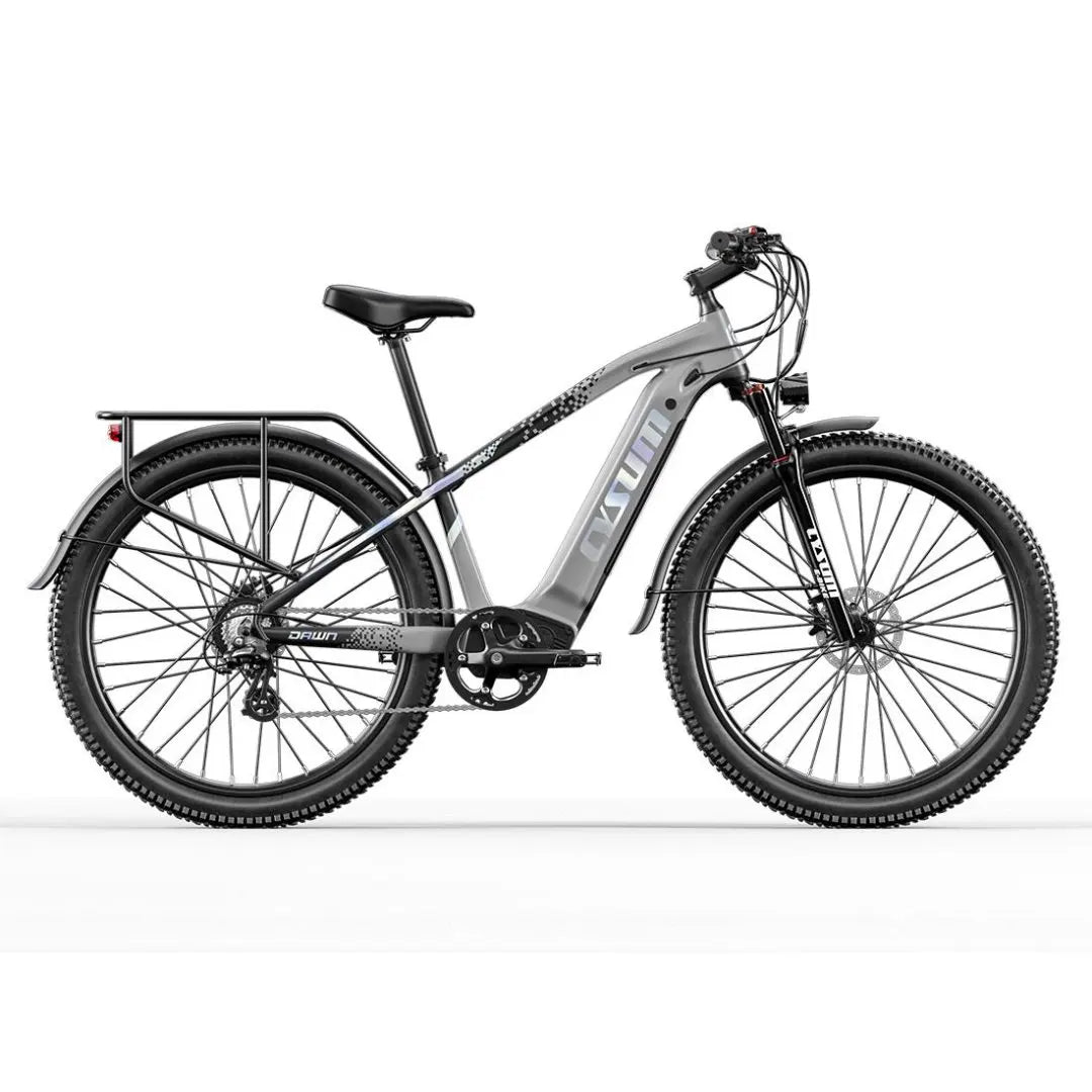 Electric Bicycle 48V 14AH Lithium Battery Electric Mountain Bike 100km Range 27.5" Spoke Wheel 7 Speed Adults Mountain E-bike