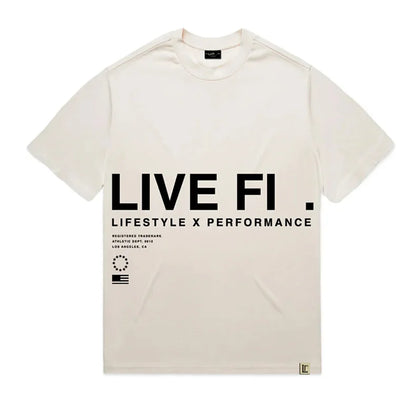 Men's Casual Summer T-Shirt for Fitness and Running - Short Sleeve Oversized Hip-Hop Style Top