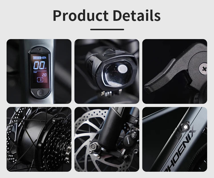 Electric Bike 400W Motor 48V15AH Removable Lithium Battery Electric Bicycle 26inch 21speed Adult Mountain Off-road Ebike