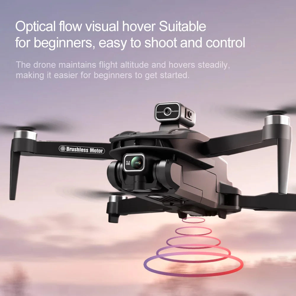 2025 New V168 Max Drone 8K Professional 5G GPS HD Dual Camera Photography 5KM Brushless Foldable Large Screen RC Quadcopter Toys