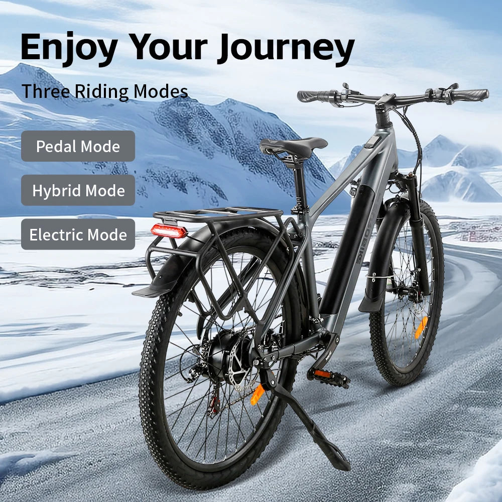 Electric Bike 400W Motor 48V15AH Removable Lithium Battery Electric Bicycle 26inch 21speed Adult Mountain Off-road Ebike